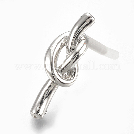 Accessoires de clous d'oreilles en alliage PALLOY-N001-06P-1