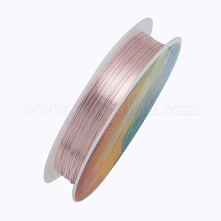 Round Copper Jewelry Wire CWIR-CW0.3mm-25-1