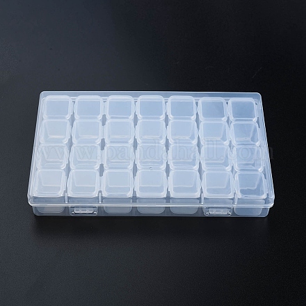 Conteneurs de stockage de billes rectangulaires en polypropylène (pp) CON-N012-09A-1