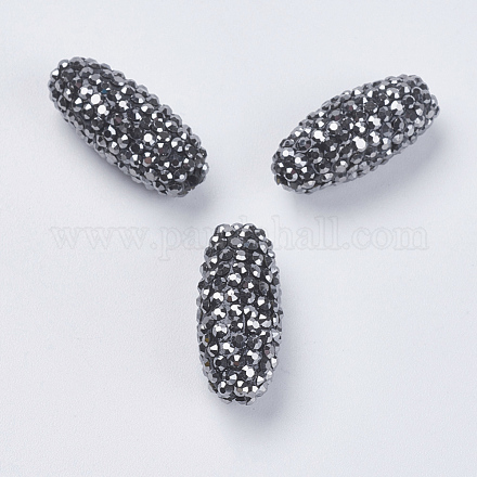 Abalorios de Diamante de imitación de arcilla polímero RB-F023-12-1
