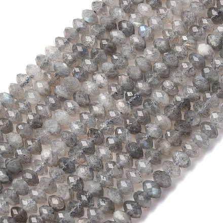 Натуральные лабрадоритные жгуты из бисера G-O095-04-A-01-1