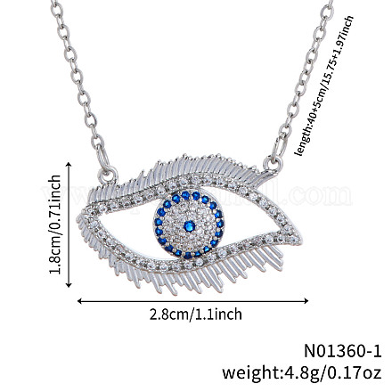 Латунные кристаллы горный хрусталь полые синие подвески на удачу и сглаз для повседневной носки QE7385-1-1