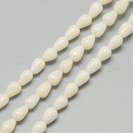 Synthetic Coral Bead Strands CORA-R011-52A-1