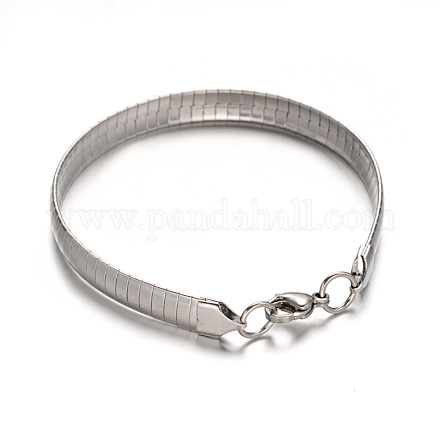304 Stainless Steel Bracelets BJEW-I226-02-8mm-1