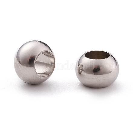 304 perles de rondelle en acier inoxydable STAS-I020-14-1