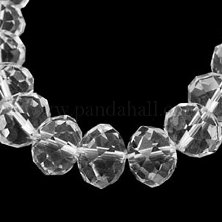 Chapelets de perles en verre X-GR10MMY-01L-1