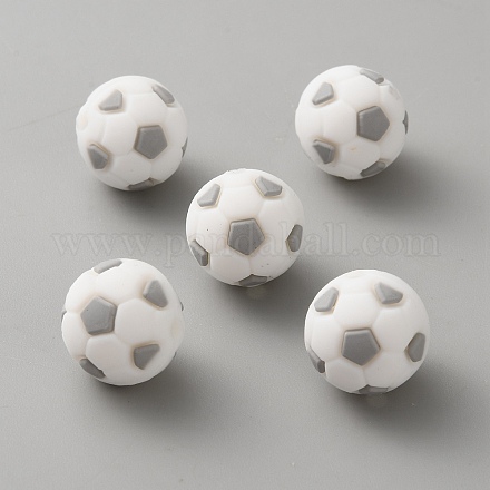 Силиконовые бусины SIL-WH20025-02A-14-1