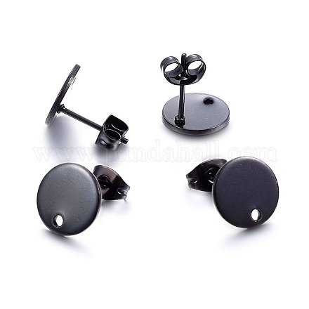 Accessoires de puces d'oreilles en 304 acier inoxydable X-STAS-K184-01-01B-1