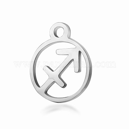 201 Stainless Steel Charms STAS-T014-T505-9-1