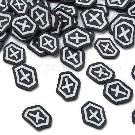 Кабошоны из полимерной глины ручной работы CLAY-M005-17-1