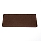 Rectangle Cloth Bottom, for Backpack Bag, Women Bags Handmade DIY Accessories, Coconut Brown, 30.5x13x0.55cm