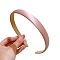 Satin Hair Bands, Pink, 150x130x15mm