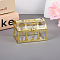 Plastic Candy Boxes, Treasure Chests, Gold, 7.4x5.2x5cm