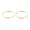 Brass Linking Rings, Long-Lasting Plated, Ring, Real 14K Gold Plated, 30x2mm, Inner Diameter: 28.2mm