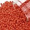 TOHO Round Seed Beads, Japanese Seed Beads, (50) Opaque Sunset Orange, 11/0, 2.2mm, Hole: 0.8mm, about 5555pcs/50g