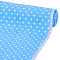 Polka Dot Pattern Cotton Fabrics, Clothing Accessories, Light Sky Blue, 1000x1600x0.1mm
