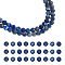 2 Strands Natural Lapis Lazuli Beads Strands, Faceted, Round, 2~3x2~2.5mm, Hole: 0.2mm, about 181~210pcs/strand, 15.9~16.3 inch(40.4~41.5cm)
