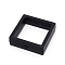 Transparent Acrylic 3D Floating Frame, Display Holder/Box/Frames, for Jewelry, Gift Display, Square, Clear, 2-3/4x2-3/4 inch(7x7cm)