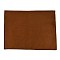 Velvet Silver Polishing Cloth for Jewelry, Rectangle, Saddle Brown, 39.3x30.3x0.15cm