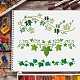 FINGERINSPIRE Ivy Stencil 11.7x8.3 inch Classic Wall Border Leaf Stencils for Painting Reusable Vine Stencil DIY Craft Leaf Drawing Stencil for Painting on Wood Paper Fabric Floor Wall DIY-WH0172-479-7