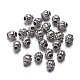 Perlas espaciadoras de plata tibetana X-A575-3
