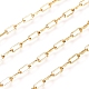 Soldered Brass Paperclip Chains CHC-D025-04G-2