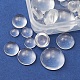 56pcs 5 estilos de cabujones de vidrio transparente GGLA-FS0001-03-4