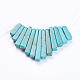 Natural Turquoise Graduated Beads Strands G-F647-03-1