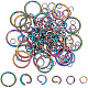 Beebeecraft 160 pièces 6 tailles 304 anneaux ouverts en acier inoxydable STAS-BBC0001-99-1