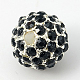 Alloy Rhinestone Beads RB-A034-10mm-A02S-2