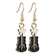 Golden Alloy Enamel Dangle Earrings for Women EJEW-JE05657-4