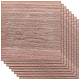 Benecreat 8 fogli foglio di legno di noce DIY-BC0005-38-1
