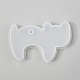 Stampi in silicone per ciondolo a forma di gatto fai da te di halloween DIY-P006-46-2