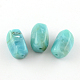 Column Imitation Gemstone Acrylic Beads OACR-R028B-15-1