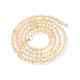 Chapelets de perles de citrine naturelle G-F509-40-3mm-2