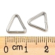 304 Dreieck-Verbindungsring aus Edelstahl STAS-Z048-01B-3