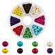 Kunsttürkisfarbenen Perlen TURQ-NB0001-03-1
