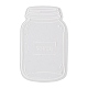 ペット自己粘着装飾ステッカー 10 枚  DIY スクラップブッキング用の防水香水瓶デカール  透明  79~79.5x48~61x0.1mm DIY-Z028-01B-2