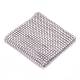 Rollo plástico del abrigo de la malla del diamante de 24 filas DIY-L049-05T-1