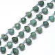 Chapelets de perles en amazonite naturelle G-R435-15I-1