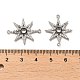 925 Sterling Silver Connector Charms STER-H110-12P-3