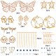 Ensembles de fabrication de boucles d'oreilles à thème animalier sunnyclue DIY-SC0012-53-2