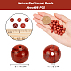 Arricraft natürliche rote Jaspis Perlen Stränge G-AR0003-72-2