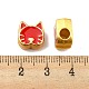 Ccb пластиковые европейские бусины CCB-P015-03G-01-3