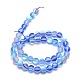 Synthetic Moonstone Beads Strands G-F142-10mm-08-2