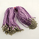 Collar de cuerda múltiple para hacer joyas X-NJEW-R218-07-1