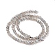 Chapelets de perles rondes en labradorite naturelle G-E251-31-4mm-2