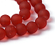 Perle di vetro perle di trefoli X-GGB10MMY-DK35-3