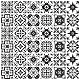 Pegatinas de azulejos de pvc impermeables DIY-WH0454-010-1
