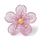 Flower Resin Cabochon Map Pins AJEW-TB00007-2